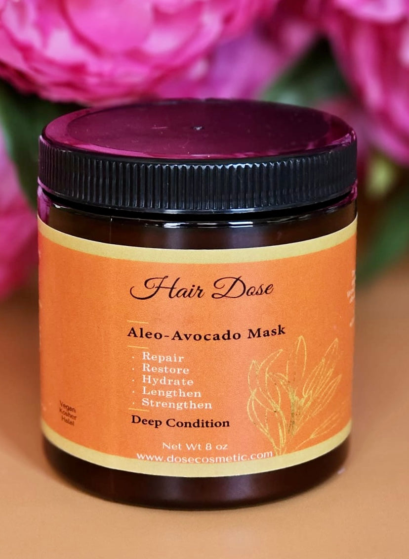 HAIR DOSE - Aloe Avocado Hair Mask - Deep Conditioner
